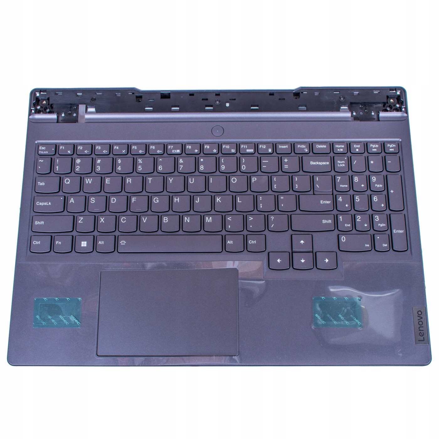 Palmrest klávesnice touchpad Lenovo Legion 5 15 IAH7 ARH7 storm gray
