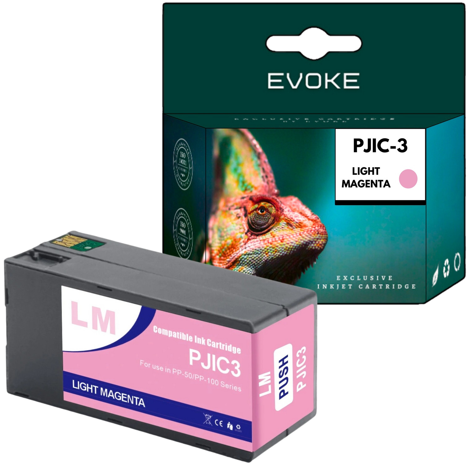 Inkoust do tiskárny Epson PJIC3 červený (light magenta) 31 ml 1000 stran