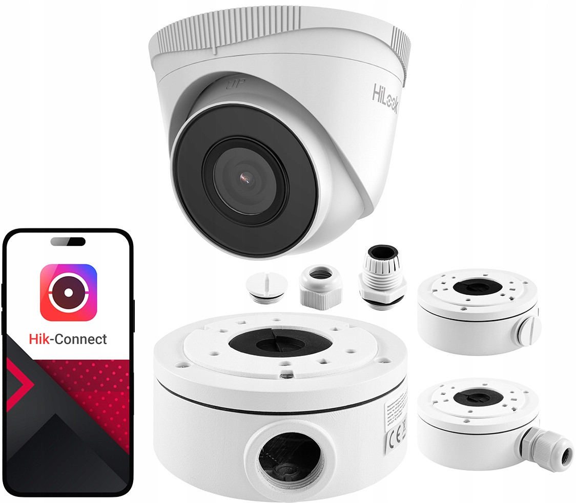 Ip kamera IPCAM-T5 Plechovka 5MPx 2K+ Detekce Aplikace HiLook by Hikvision