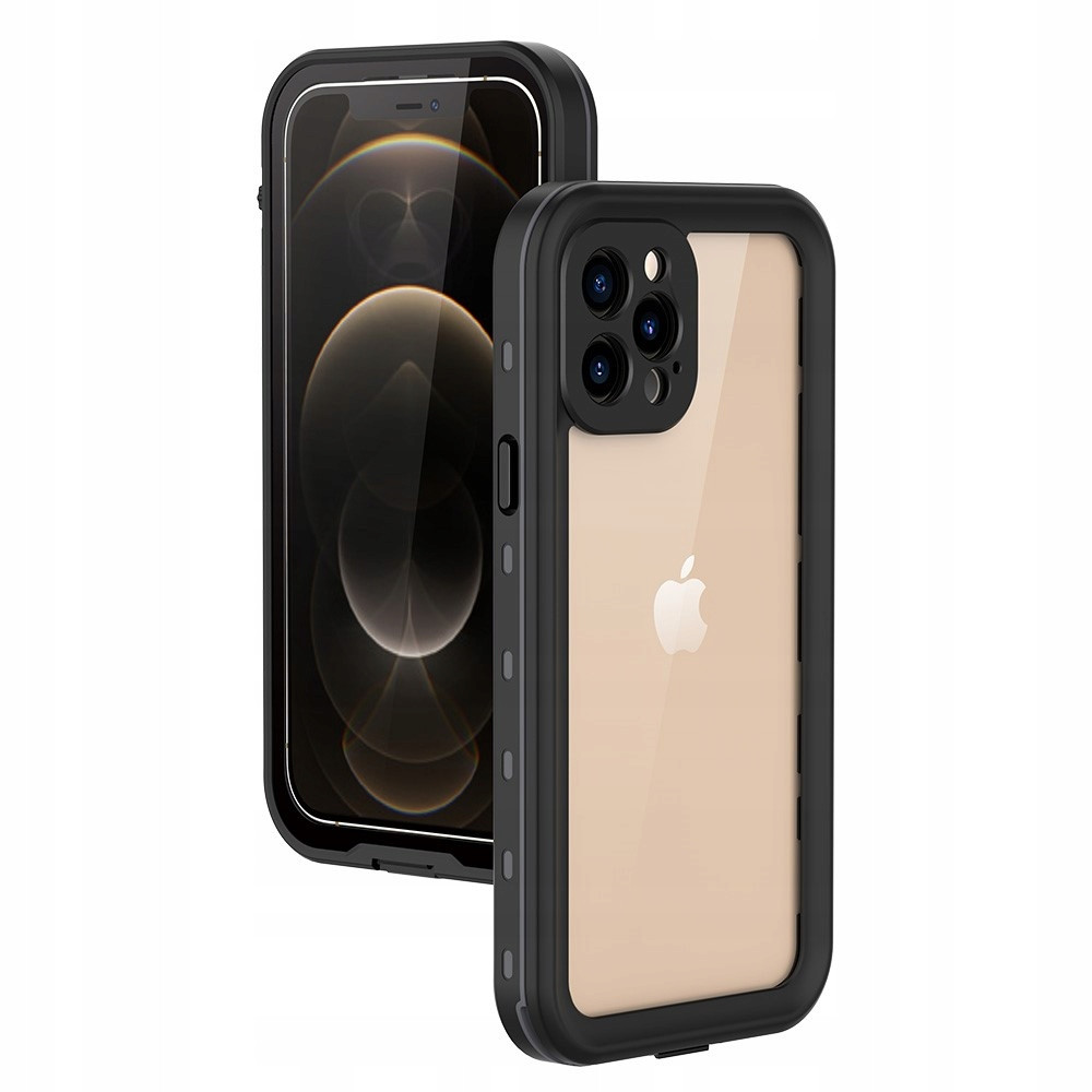 Pouzdro pro iPhone 12 Pro Voděodolné IP68 Pancerne 360 vodotěsné