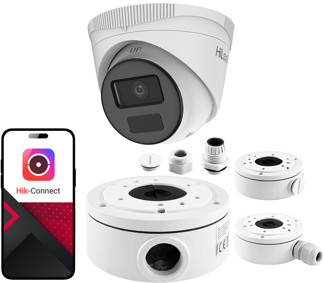 4Mpx Ip kamera IPCAM-T4-P Plechovka 2.8mm Aplikace HiLook by Hikvision