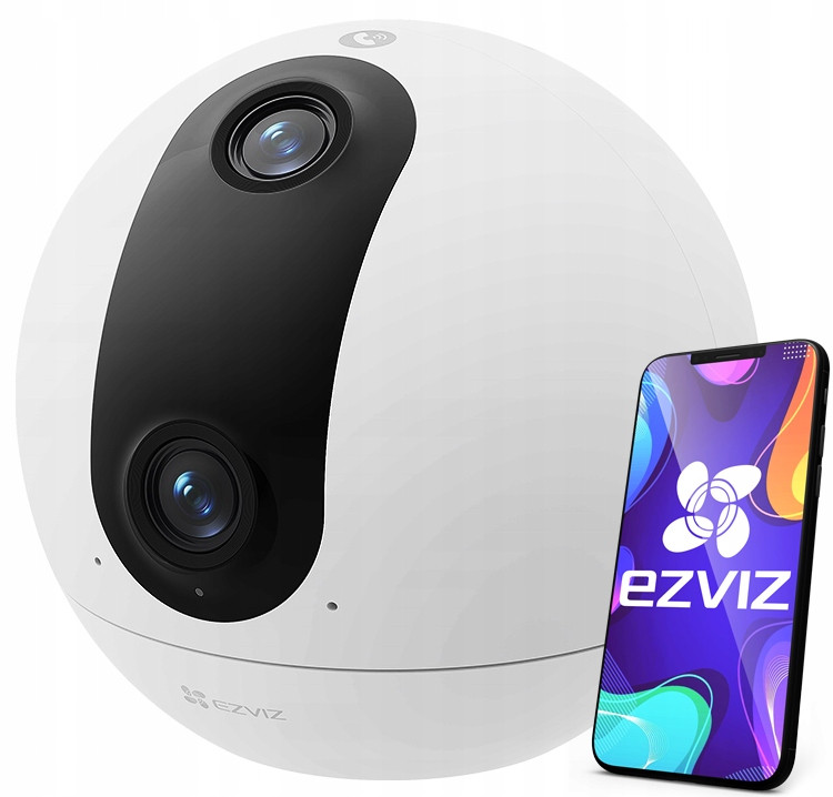 WiFi otočná kamera Ezviz C60P Dual Lens 6Mpx (3MP+3MP) Ai detekce