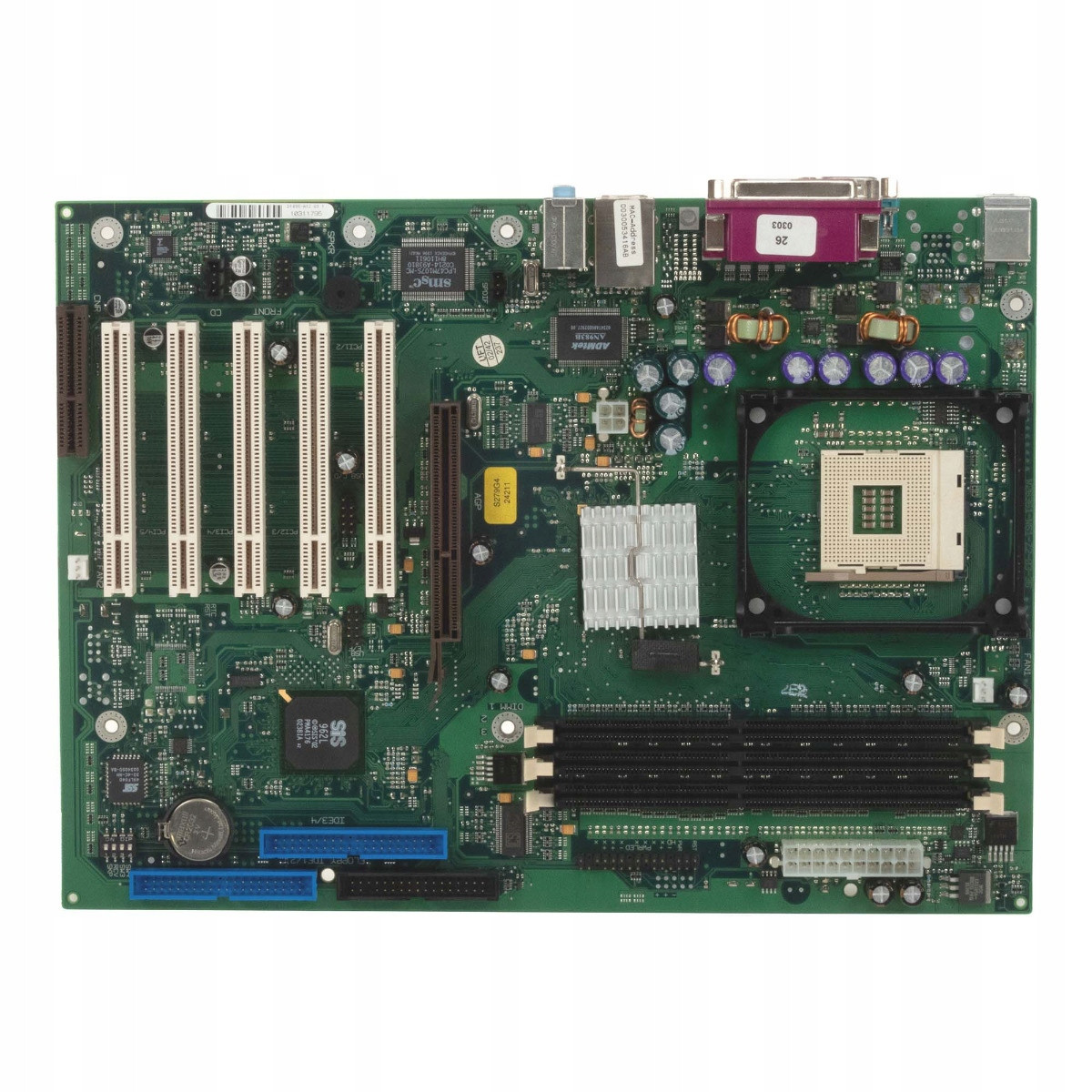 Fujitsu D1495-A12 GS1 Socket 478 Ddr Agp Pci Cnr Atx