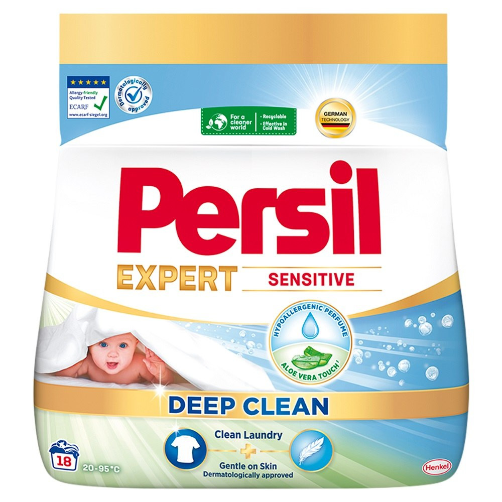 Persil Expert Sensitive prací prášek na bílé prádlo 990g (P1)