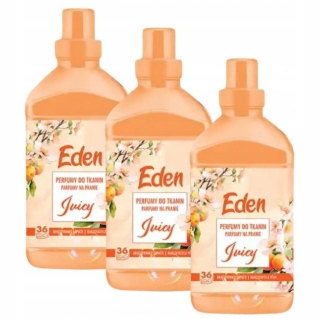 3 x Parfém na textil tekutá aviváž Eden Juicy Limitovaná Edice 720ml