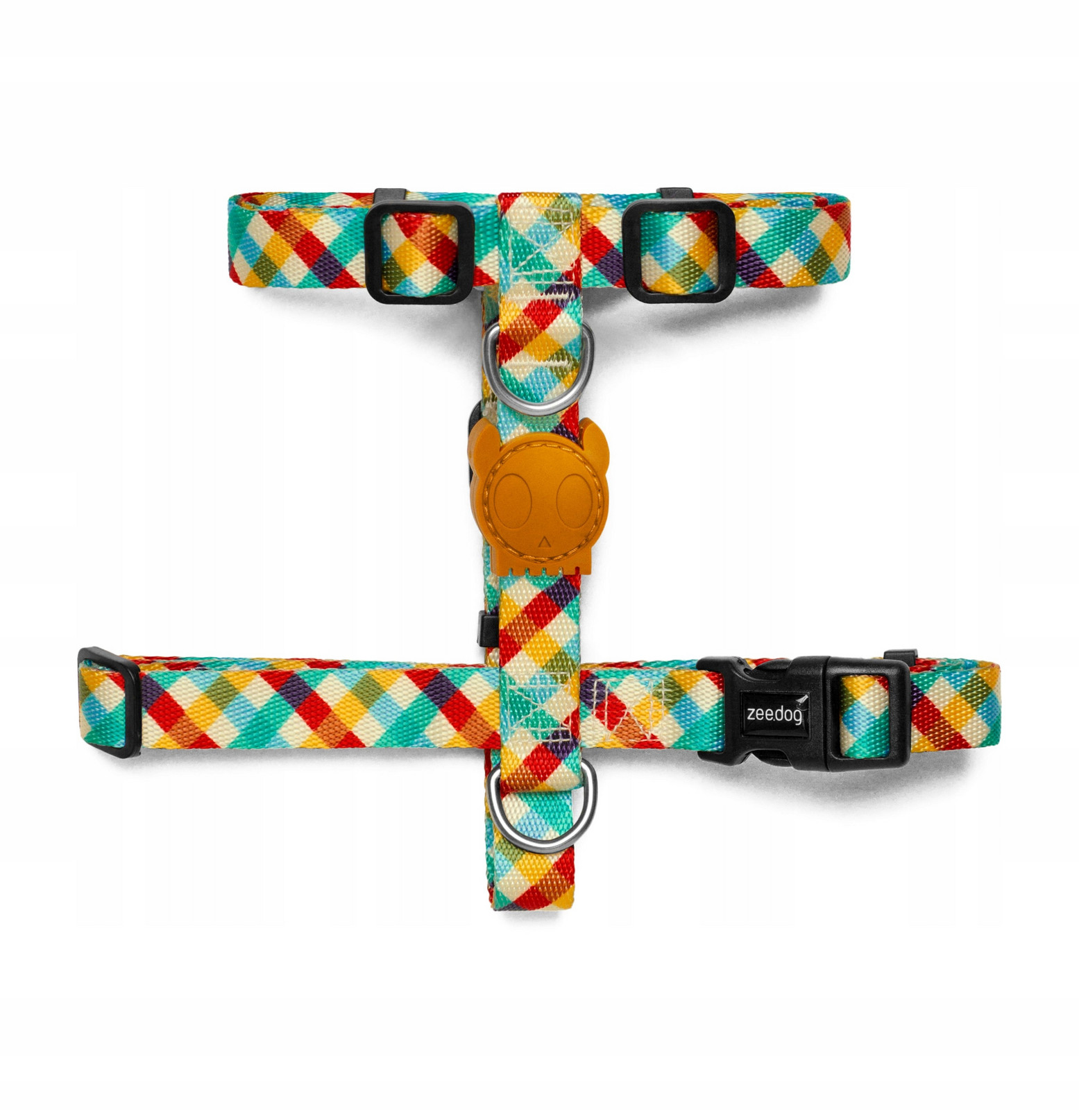 Zee Dog Postroj pro psa barevná mřížka Phantom L