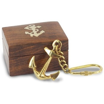 Signes Grimalt  Kotevní Keychain S Krabicí  Zlatá