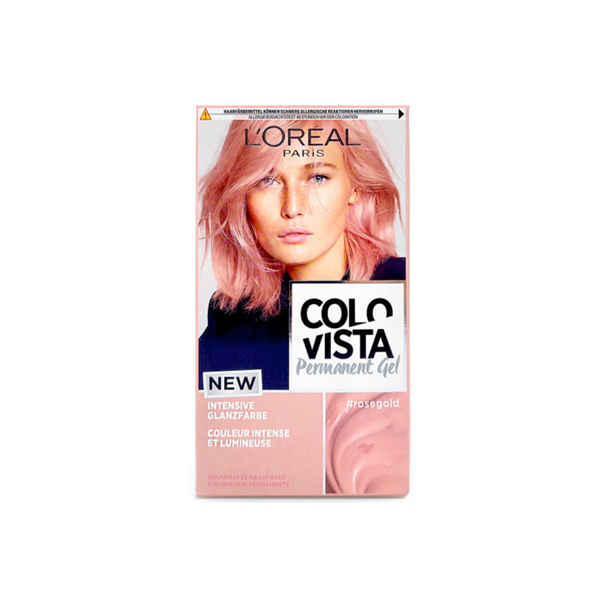 L'oréal  Colovista Permanent Gel Hair Color - Rose Gold  Růžová