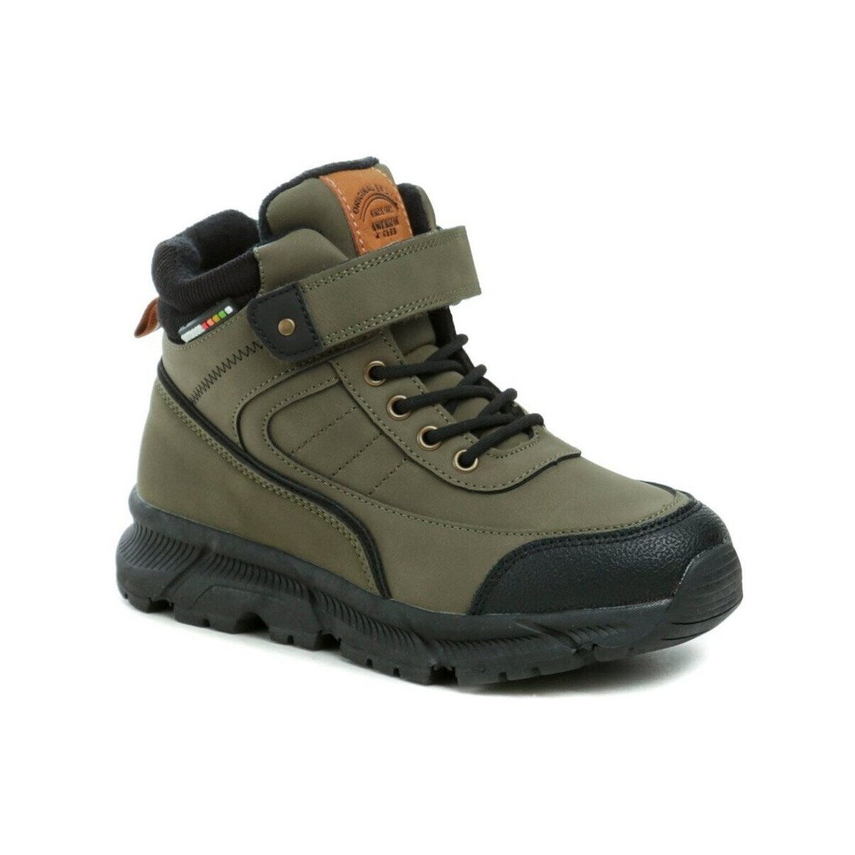 American Club  XT142-24 khaki zimní boty  Zelená