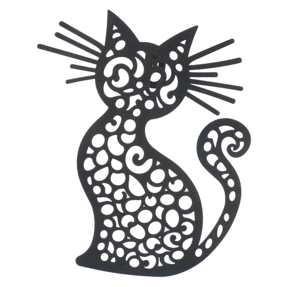 Signes Grimalt  Kočičí Nástěnná Ozdoba S  Černá