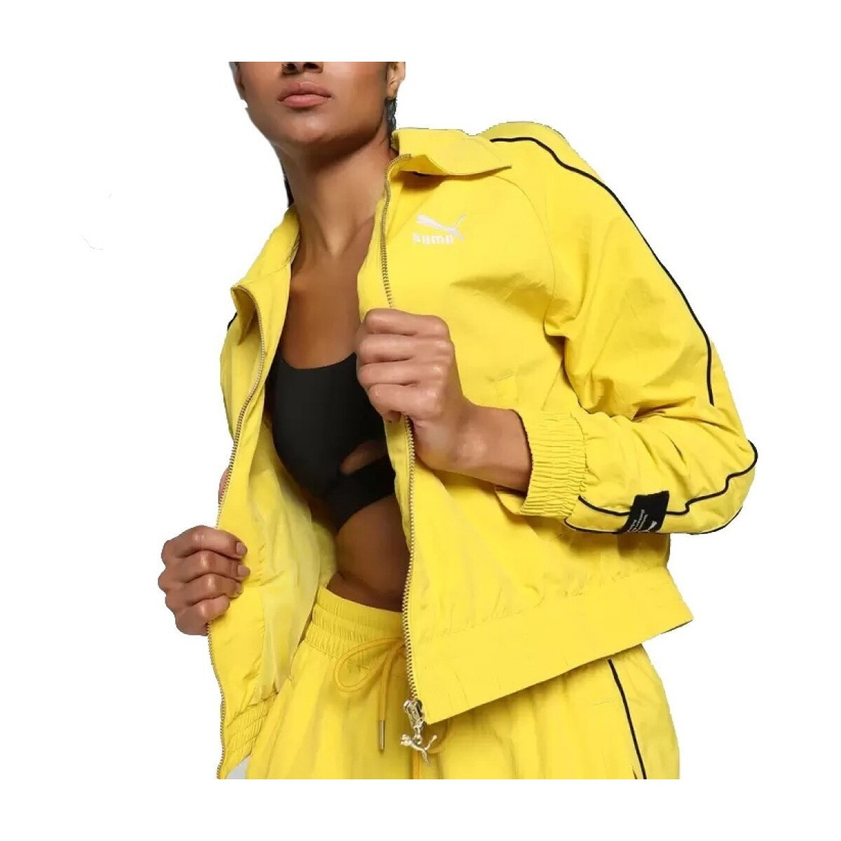 Puma  TRACK JACKET  Žlutá