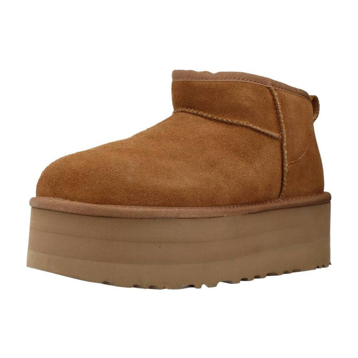 UGG  CLASSIC ULTRA MINI PLATF  Hnědá