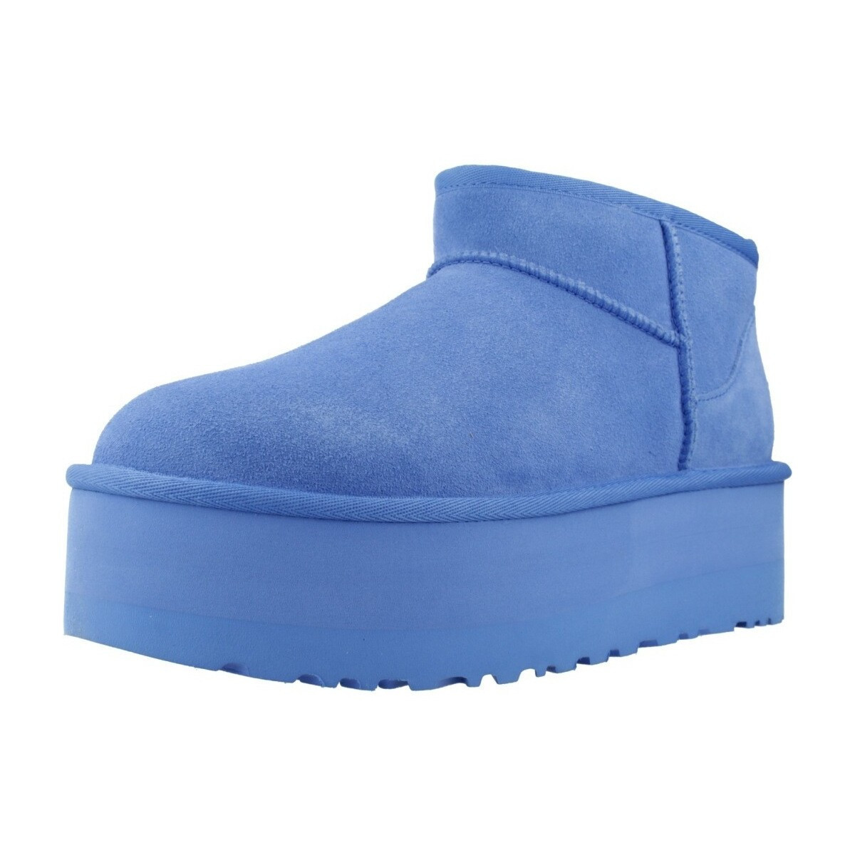 UGG  CLASSIC ULTRA MINI PLATF  Modrá