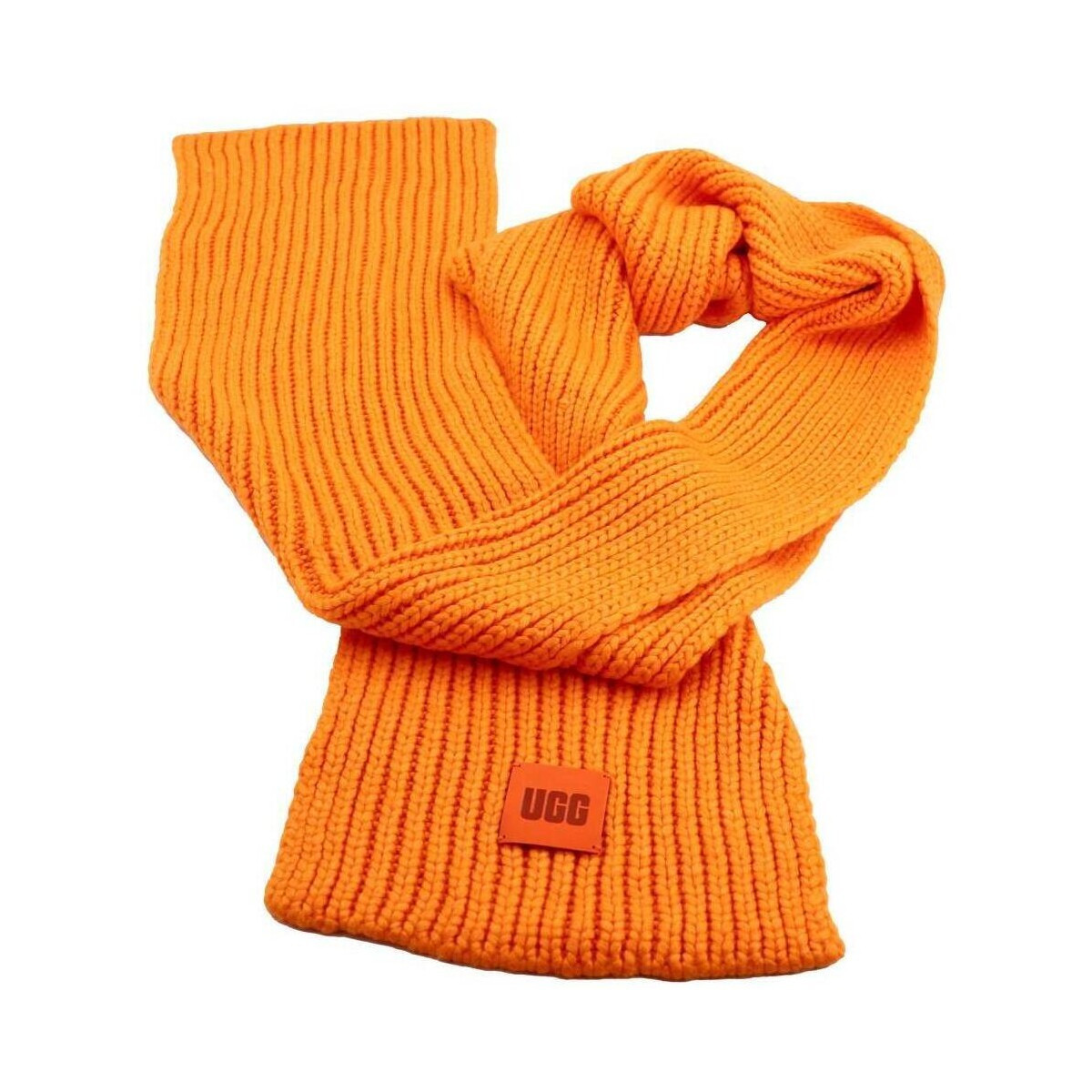 UGG  CHUNKY RIB KNIT SCARF  Oranžová