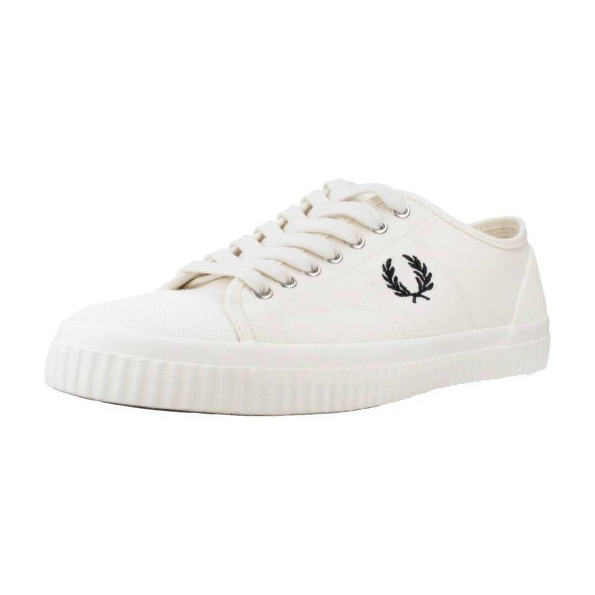 Fred Perry  HUGHES LOW CANVAS  Bílá