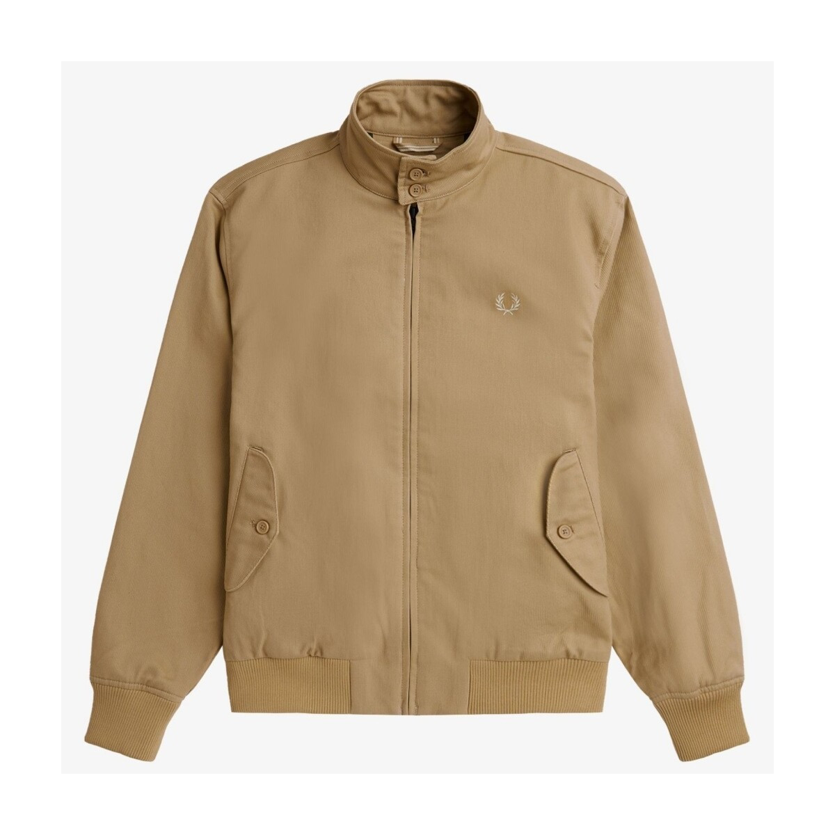 Fred Perry  CORD HARRINGTON JACKET  Hnědá