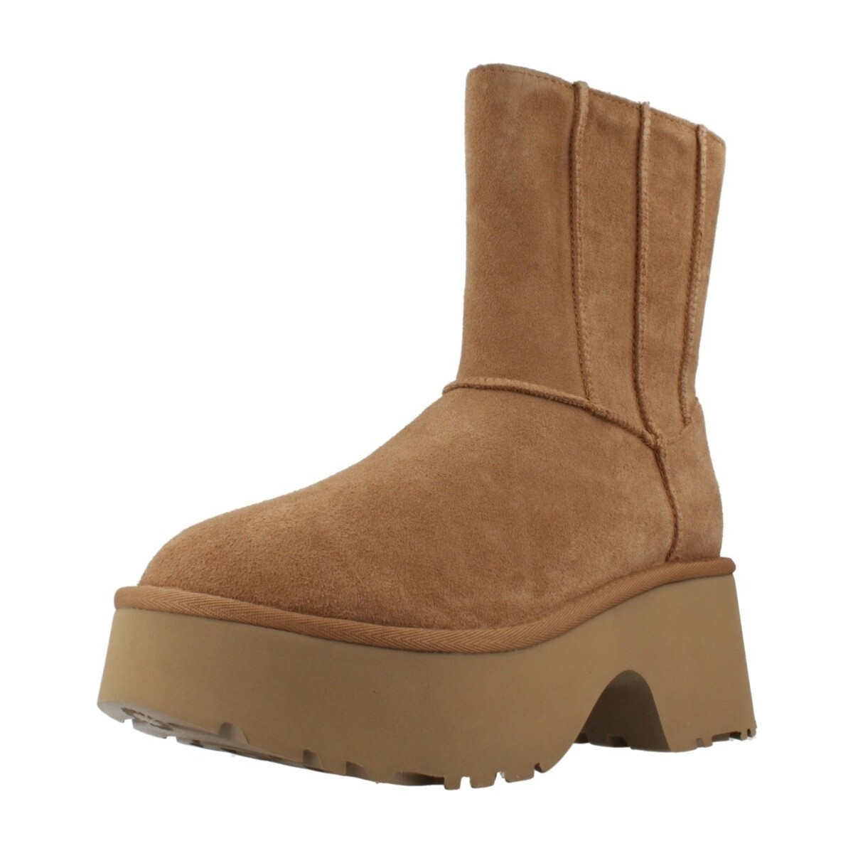 UGG  W CLASSIC TWIN SEAM NEW HE  Hnědá