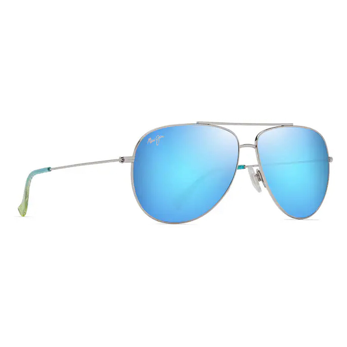 Maui Jim  Occhiali da Sole  Hauoli XL B674-17B Polarizzati  Stříbrná