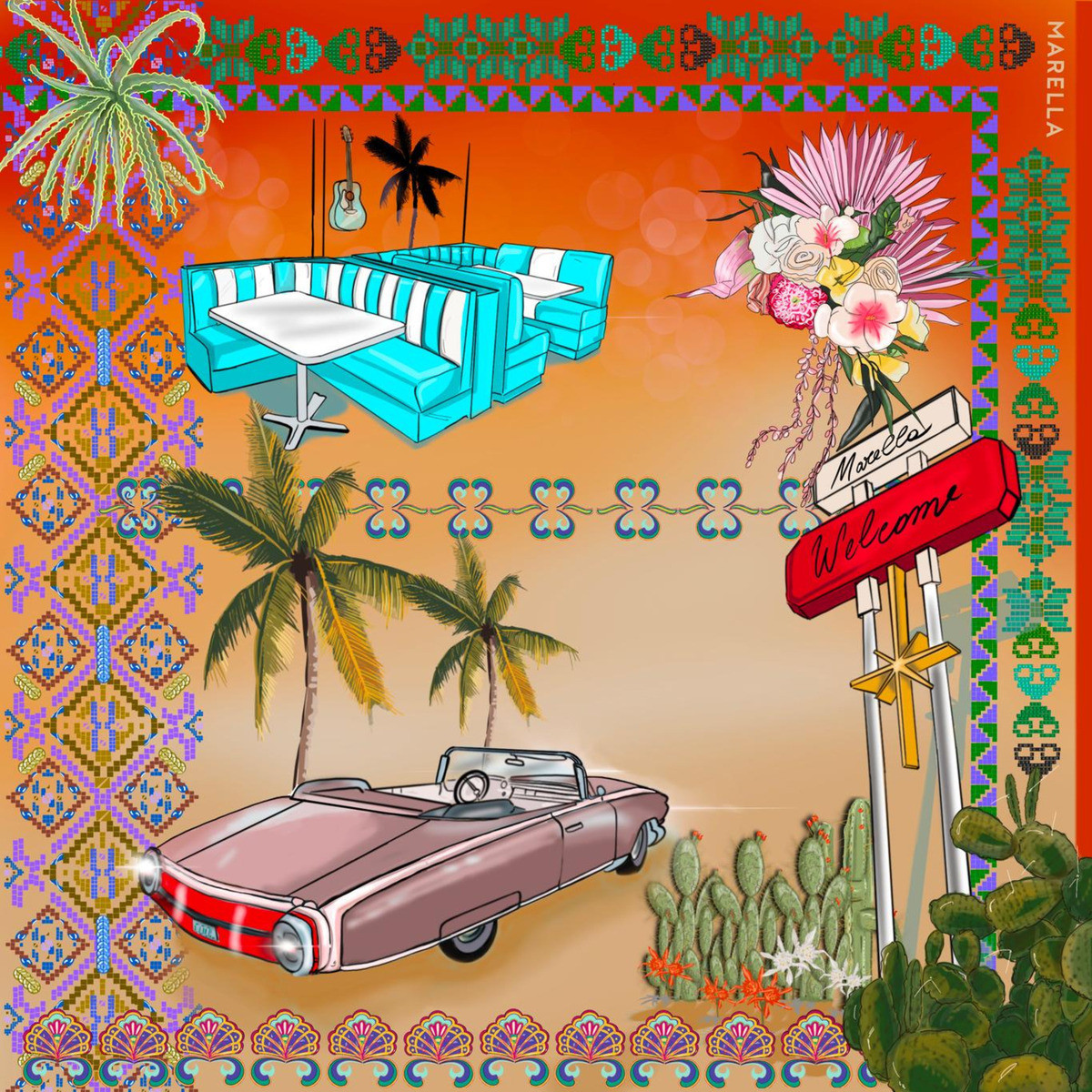 Marella  MAREA  Oranžová