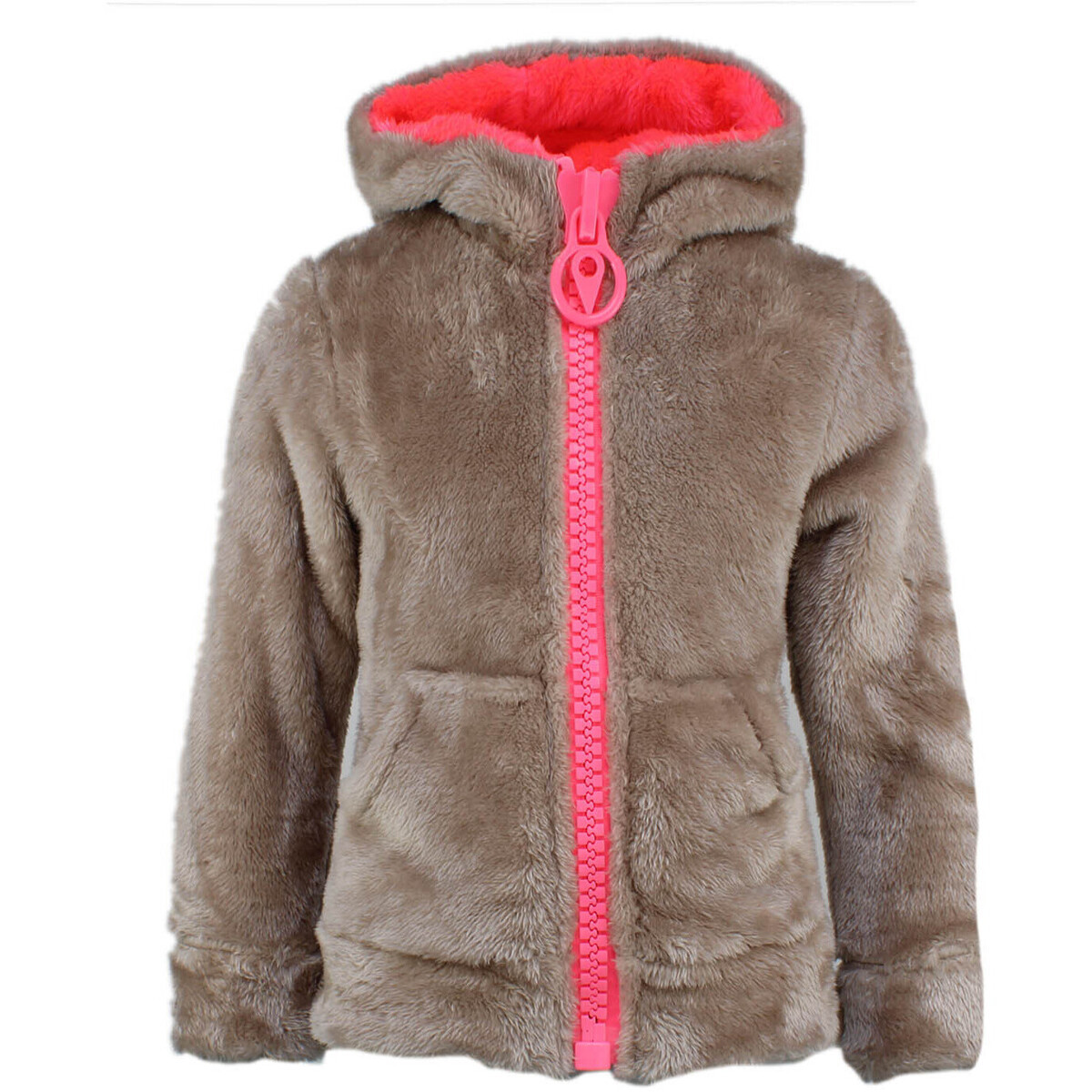 Degré Celsius  Blouson polaire à capuche fille FARELI  Béžová