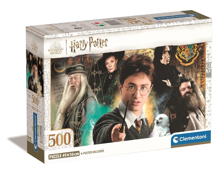 CLEMENTONI Puzzle Harry Potter, 500 ks