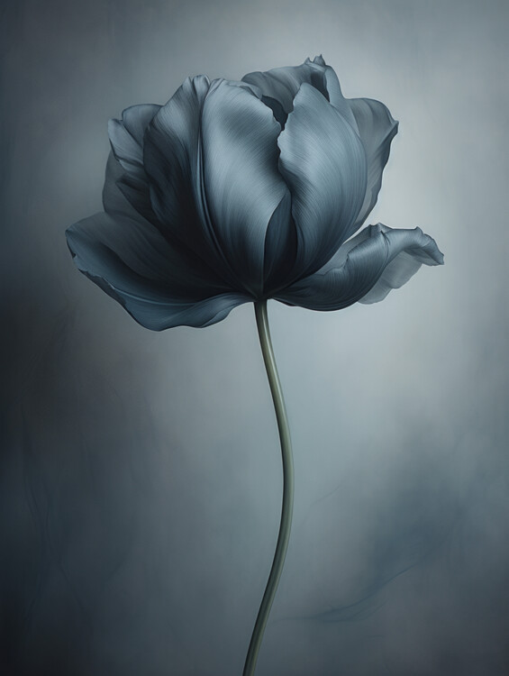 Bilge Paksoylu Fotografie Black Flower 1, Bilge Paksoylu, 30 × 40 cm