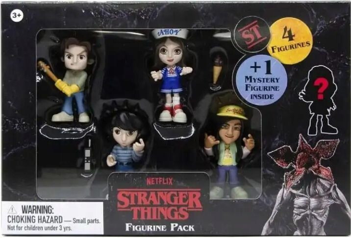 MPK Toys Figurka Stranger Things collection - Steve, Mike, Robin, Argyle, 30 x 19,8 cm