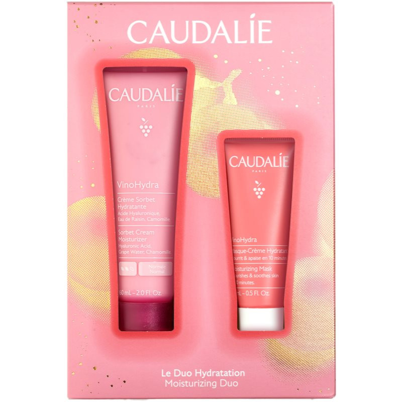 Caudalie Moisturizing Duo Set dárková sada (pro dehydratovanou pleť)