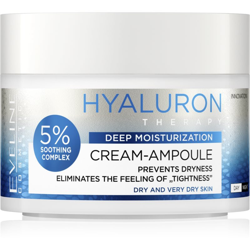 Eveline Cosmetics Cream-Ampoule Hyaluron intenzivně hydratační krém 50 ml