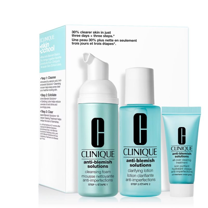 Clinique Anti-Blemish Solutions™ Mini Kits dárková sada (pro problematickou pleť)