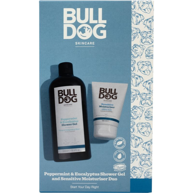 Bulldog Peppermint & Eucalyptus Set dárková sada (pro muže)