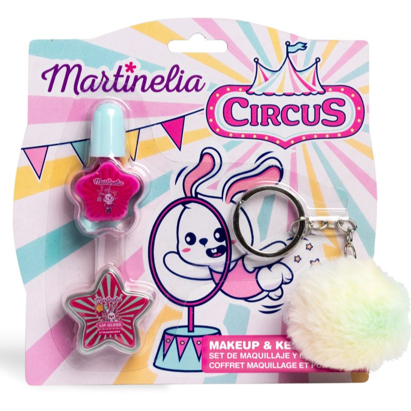 Martinelia Circus Makeup & Keychain SET set 3+ pro děti