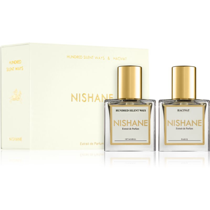 Nishane Hacivat & Hundred Silent Ways Travel Set cestovní sada unisex 2x15 ml