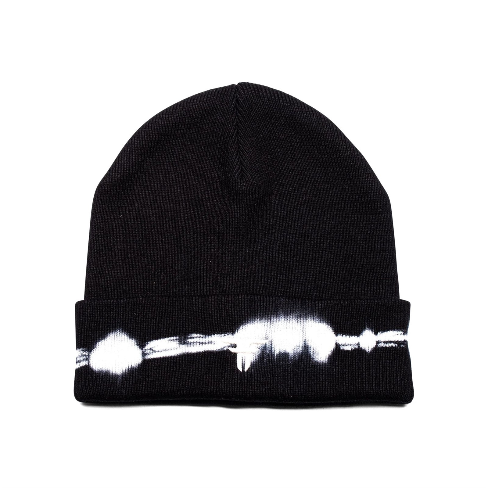 kulich FALLEN - Trademark Embroireded Beanie Black White Faded (BLACK WHITE FADED)