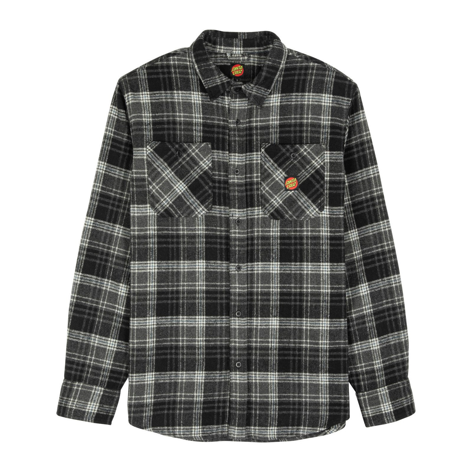 košile SANTA CRUZ - Apex Black Check (BLACK CHECK)