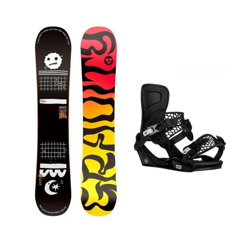 Gravity Empatic 24/25 pánský snowboard + Gravity Indy black vázání