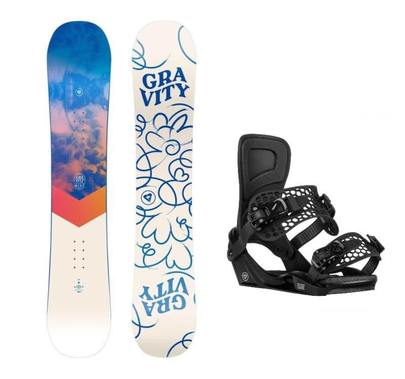 Gravity Mist 24/25 dámský snowboard + Gravity Rise black vázání