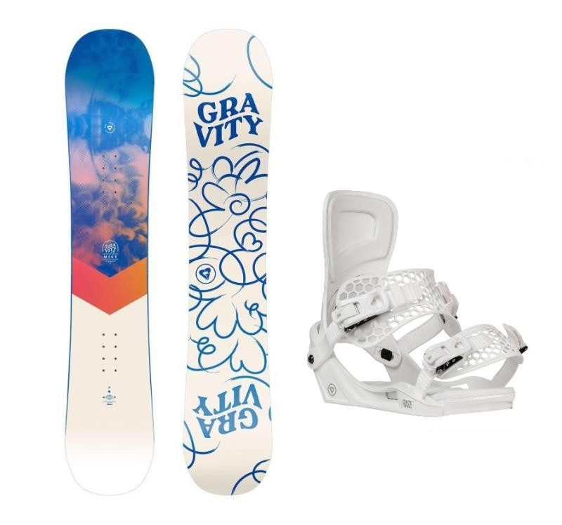 Gravity Mist 24/25 dámský snowboard + Gravity Rise white vázání