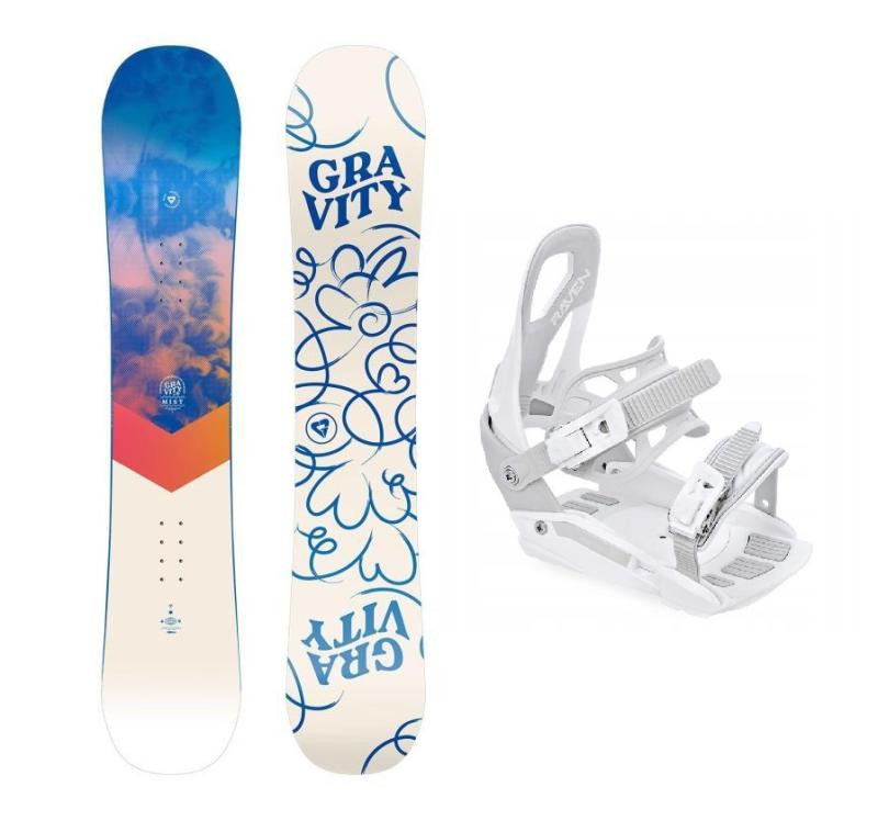 Gravity Mist 24/25 dámský snowboard + Raven S230 White vázání