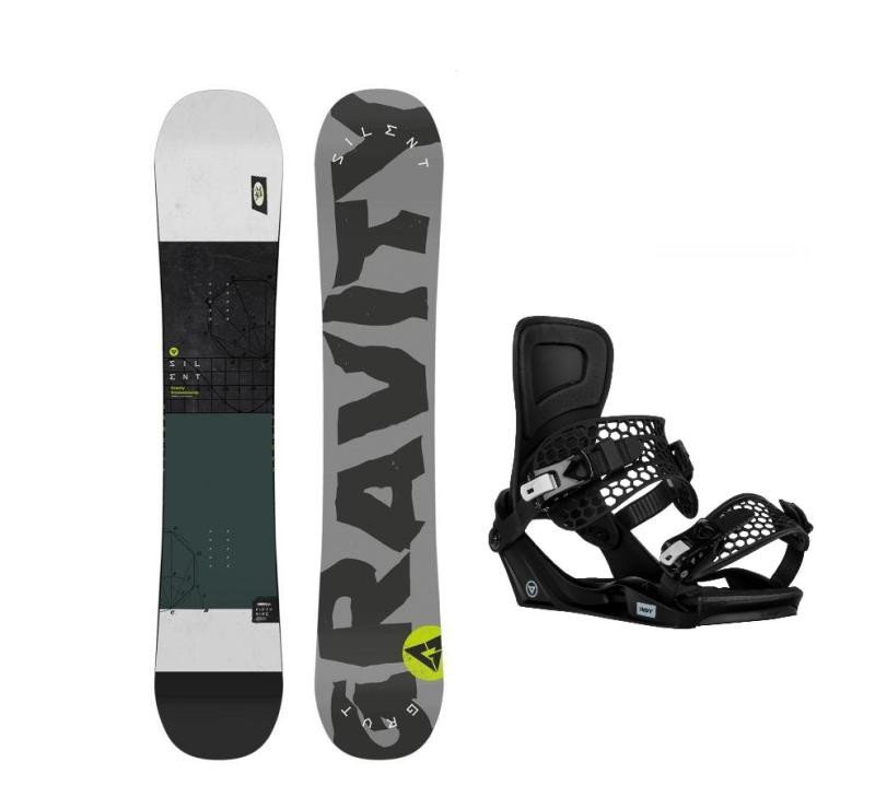 Gravity Silent 24/25 pánský snowboard + Gravity Indy black vázání