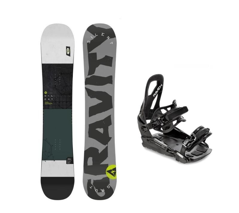 Gravity Silent 24/25 pánský snowboard + Raven S230 Black vázání