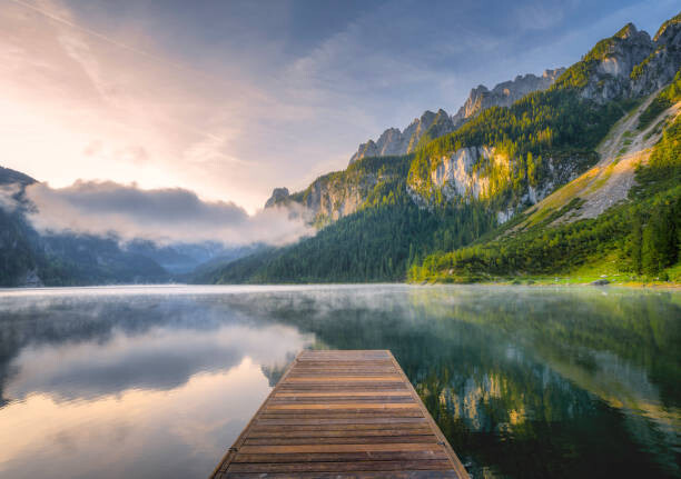 Ratnakorn Piyasirisorost Fotografie Fantastic Sunrise Scene with Fog Over, Ratnakorn Piyasirisorost, 40 × 26.7 cm