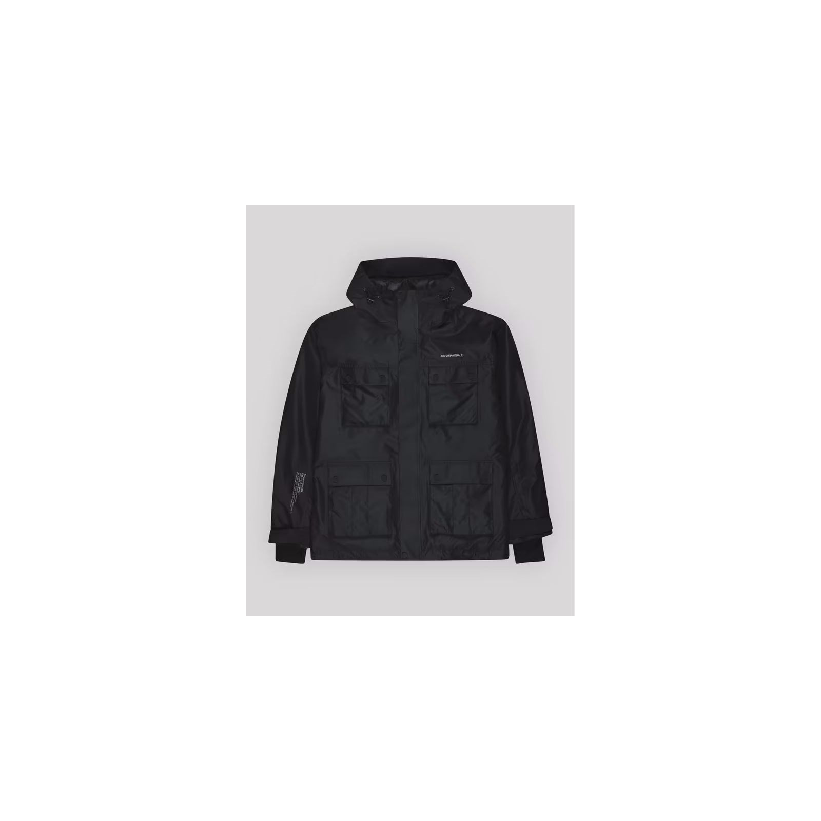 bunda BEYOND MEDALS - Cargo Jacket (BLACK)