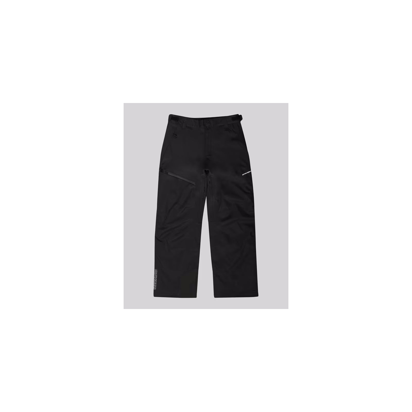 kalhoty BEYOND MEDALS - Zip Pants 2L (BLACK)