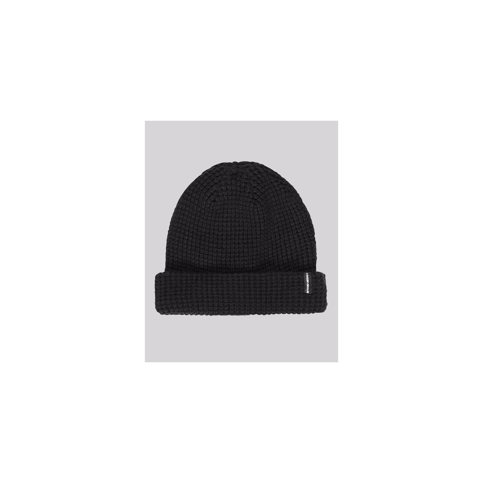 kulich BEYOND MEDALS - Waffle Beanie (BLACK)