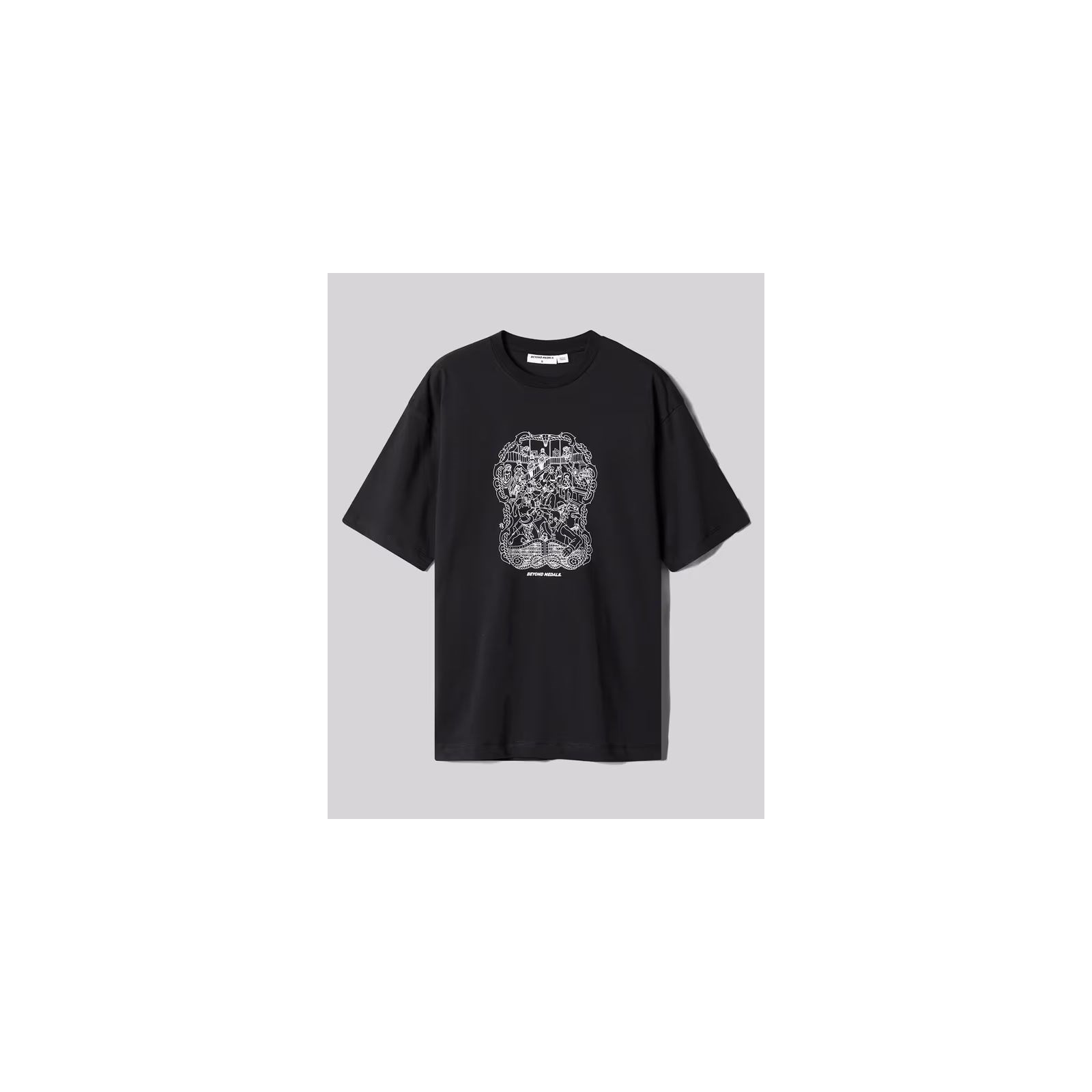 triko BEYOND MEDALS - Baekkel Tee (BLACK)