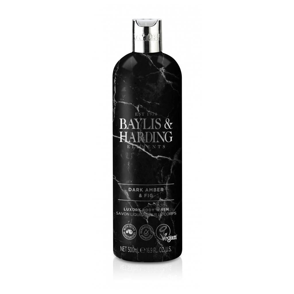 Baylis & Harding Sprchový gel Dark Amber & Fig (Luxury Body Wash) 500 ml