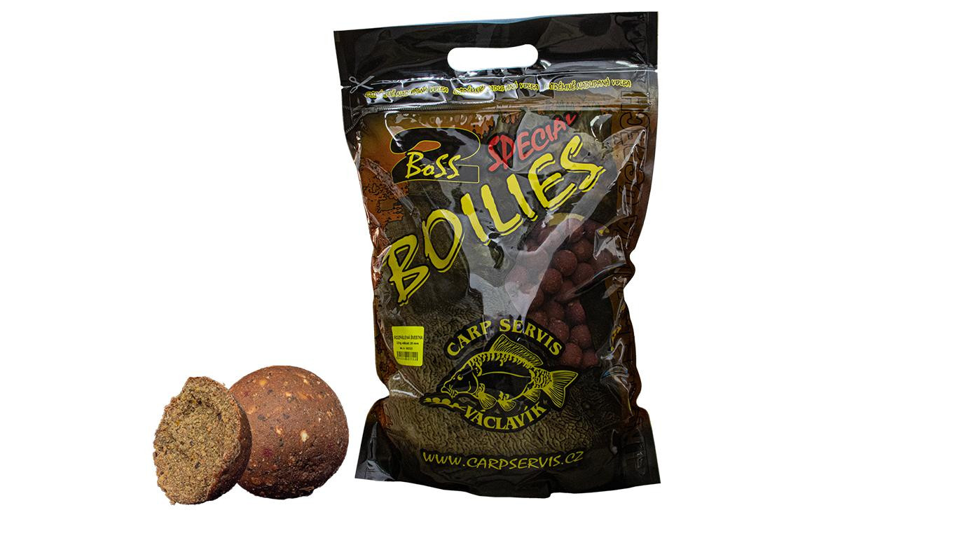 Carp Servis Václavík Boilies Boss2 Speciál Rozpálená švestka 2,5 kg 20mm