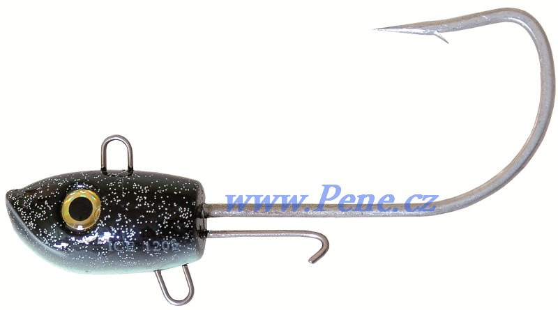 ICE fish Jig Sea jigová hlavička na moře ICE fish 120, 170, 230, 290 g C váha 120 g, velikost háčku 8/0, cena za 2ks