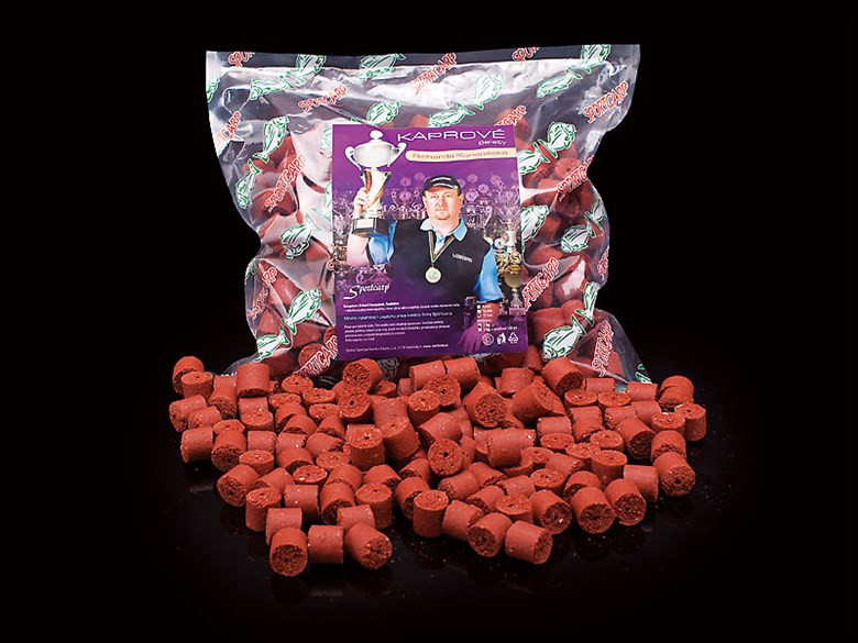 Sportcarp Pelety Konopásek červené 1 kg 17 mm